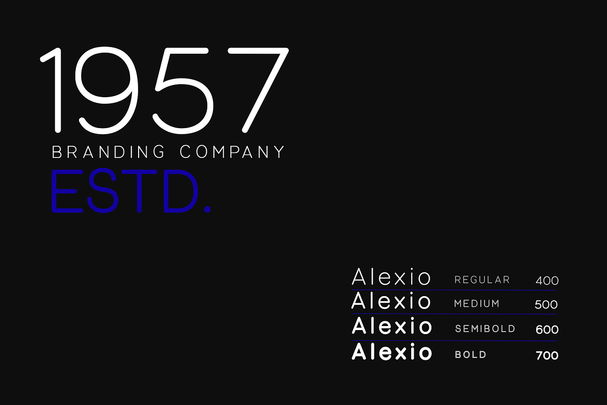 Alexio Ace Display Typeface, a Sans Serif Font by Foxtype (Photo 5 of 11)