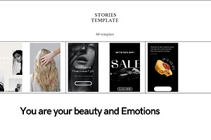 Template Stories Instagram