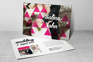 6x4 Save The Date Postcard, an Invitation Template by Business Flyers