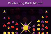 Pride  Month Idea, a Seasonal Illustration by Lakhan1998 (Thumbnail 1 of 2)