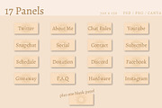 Streaming: Modern Magic Graphics Kit, a Social Media Template by Liseno Designs (Thumbnail 7 of 9)