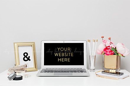 Laptop Styled Photography Image