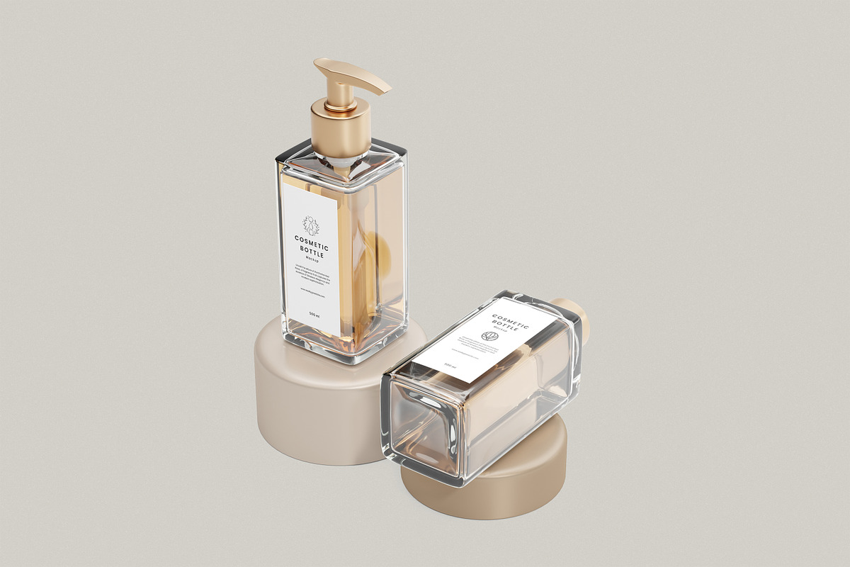 Cosmetic Bottle Mockup, a Merchandise Mockup by Twins_studio926 (Photo 5 of 5)