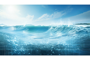 innovation wave technology, a Nature Photo by pikepicture