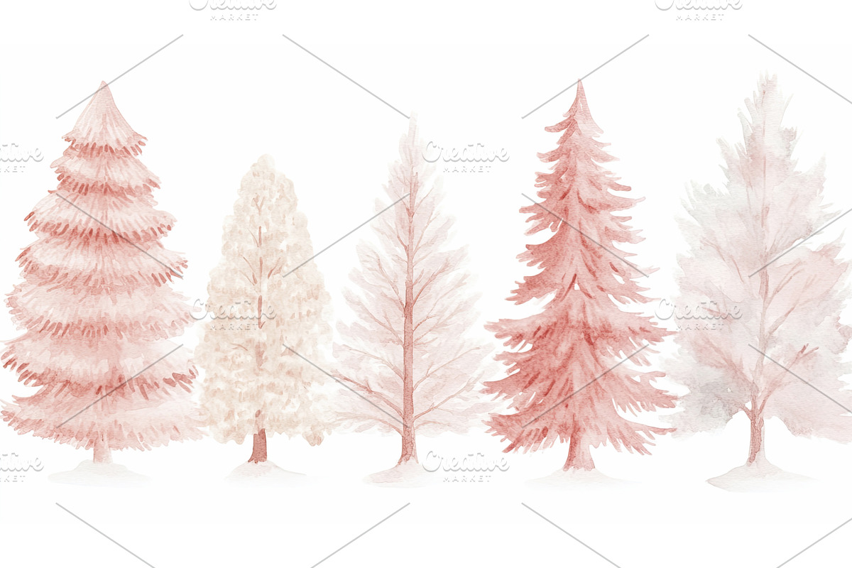 Collection of watercolor Christmas, an Object Illustration by Lermont51