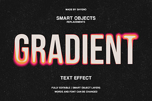 Gradient Blur Text Effect