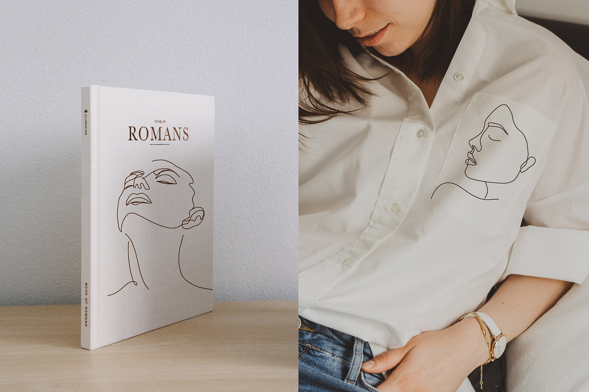 Female Aesthetic One line Drawings, a Graphic by Katrinelly (Photo 6 of 19)