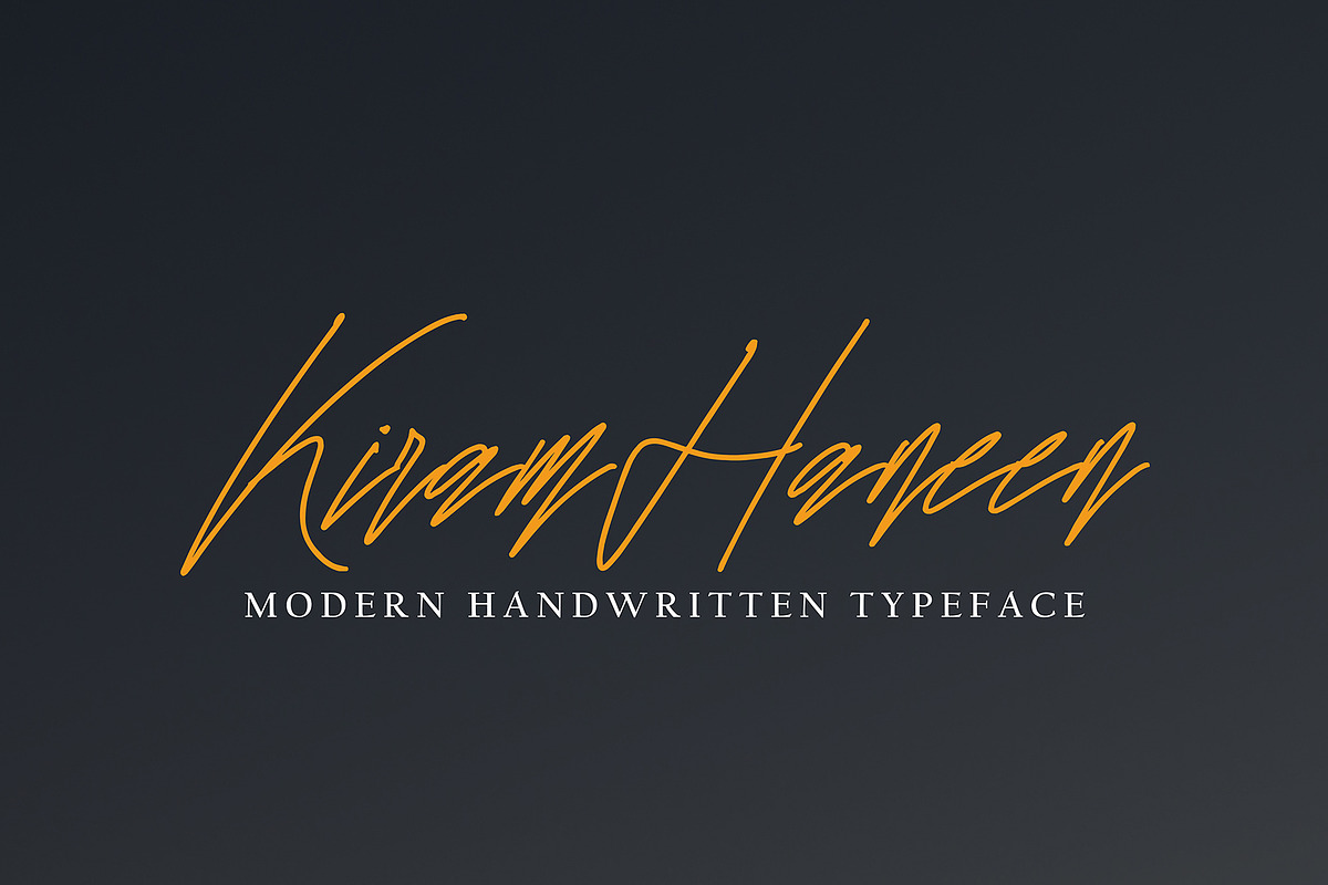 Lidayu Girl, a Handwritten Font by pineungtype (Photo 3 of 7)