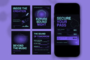 Future Music Event Social Media, a Social Media Template by Pitchlook.Studio (Thumbnail 3 of 3)
