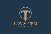 Law Firm Logo Legal Consulting, a Branding & Logo Template by Signatoro (Thumbnail 1 of 2)