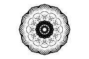 Modern Black and White Mandala Pack, a Decorative Illustration by NJ Himel (Thumbnail 68 of 101)