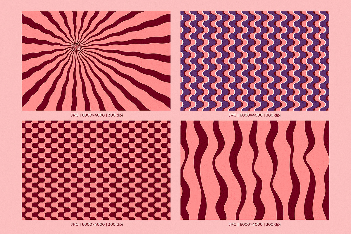 Retro Groovy Backgrounds, a Background Graphic by May Motif (Photo 5 of 20)
