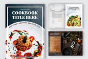 Cookbook / Recipe Book Layout, a Brochure Template by tomsarraipodesign (Thumbnail 1 of 16)