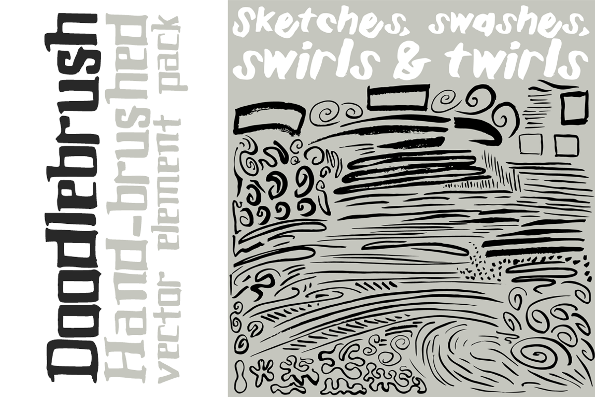Mugglebrush hand-brushed font preview 5