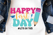 Happy First Day Let's Do This SVG, an Object Graphic by EllaMaiyaali (Thumbnail 2 of 5)