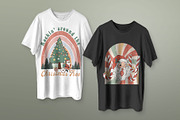 Retro Western Christmas Bundle PNG, an Illustration by ROJI CREATOR (Thumbnail 5 of 7)