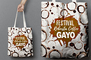 Watercolor Coffee Stains and Stalks, an Illustration by Graphobia (Thumbnail 6 of 10)