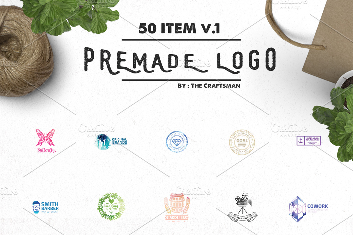 Logo Creation Kit, a Branding & Logo Template by The Craftsman (Photo 23 of 71)