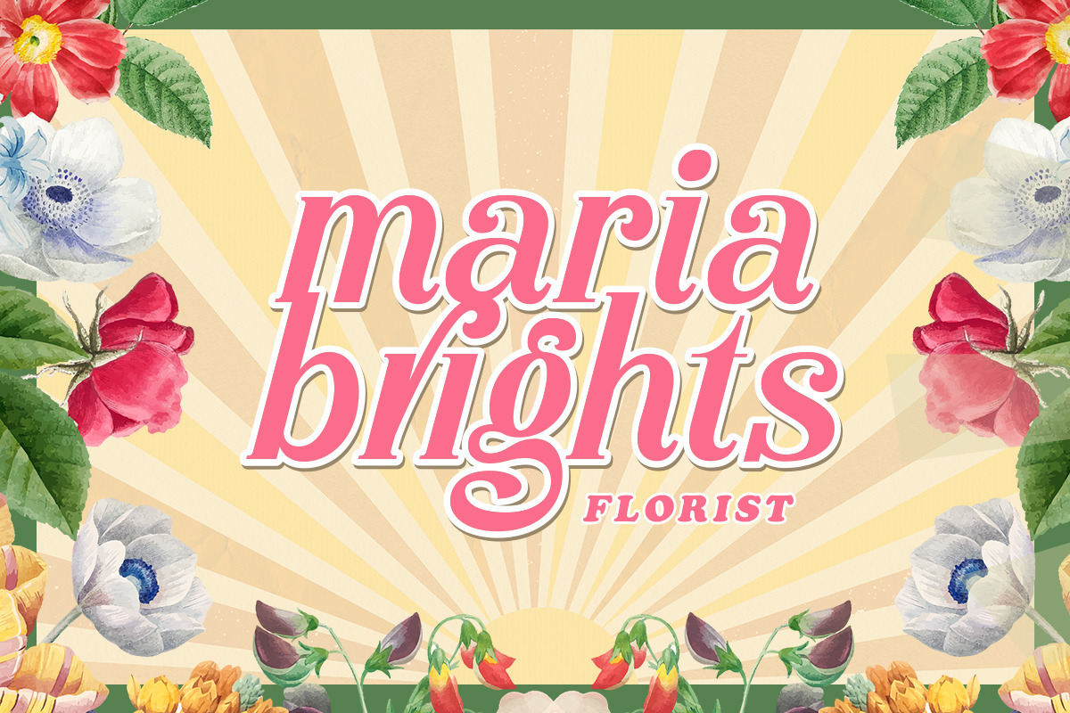 The Marysville - Retro Font, a Script Font by Letterhend Studio (Photo 4 of 8)