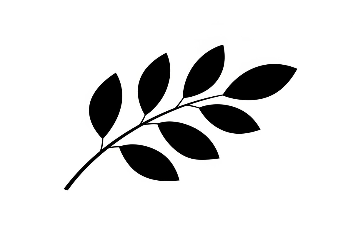 Botanical Leaf Silhouette Bundle, an Illustration by Creativeshirt (Photo 7 of 51)