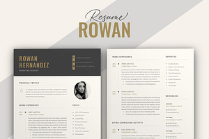 Resume Rowan