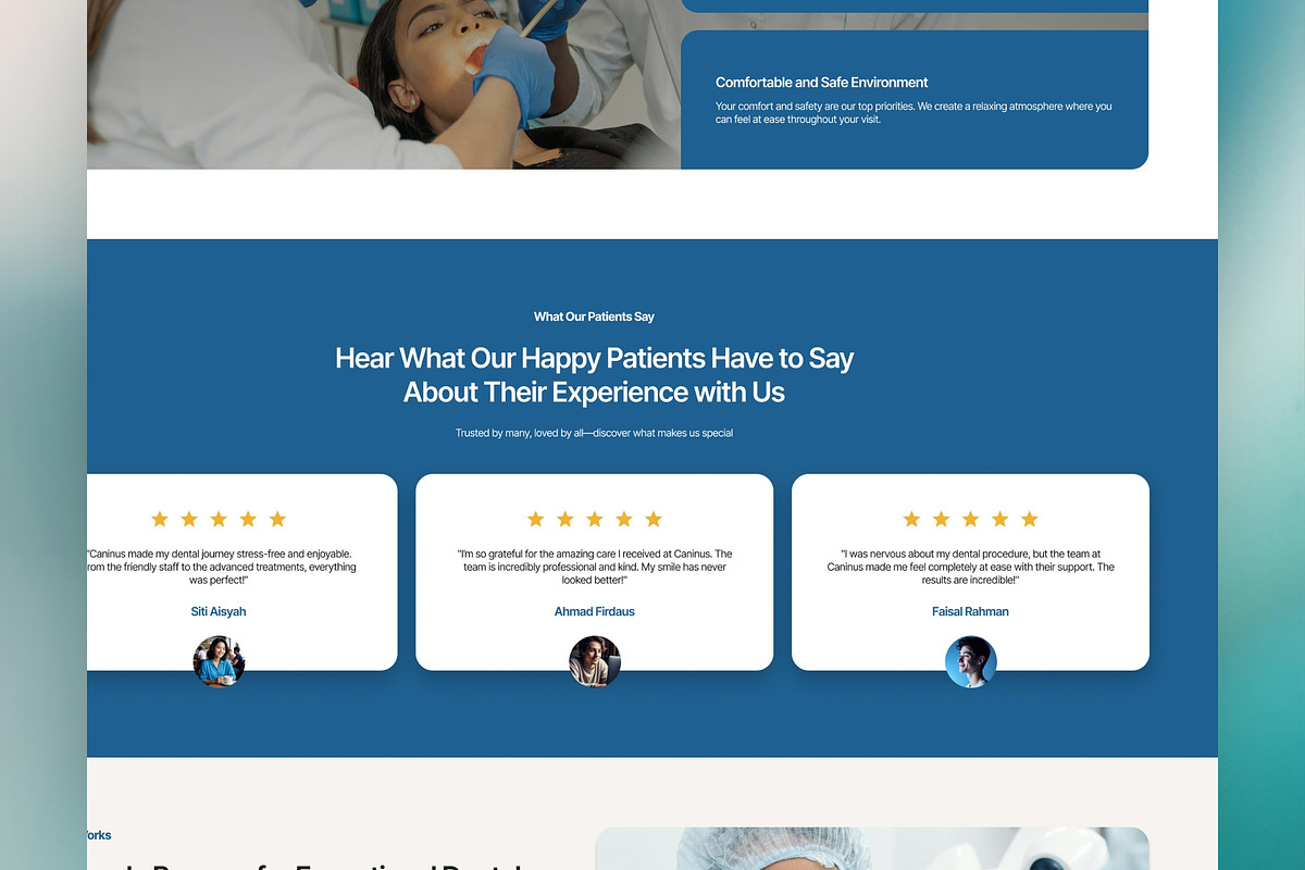 Caninus Landing Page, a Landing Page Template by FIBRINOSÄ (Photo 6 of 6)