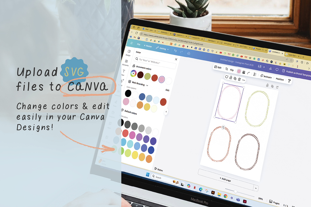 118 Whimsical Vector Frames, an Object Graphic by Design by Laney (Photo 7 of 17)