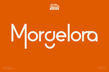 Morgelora- Modern Sans Serif Font