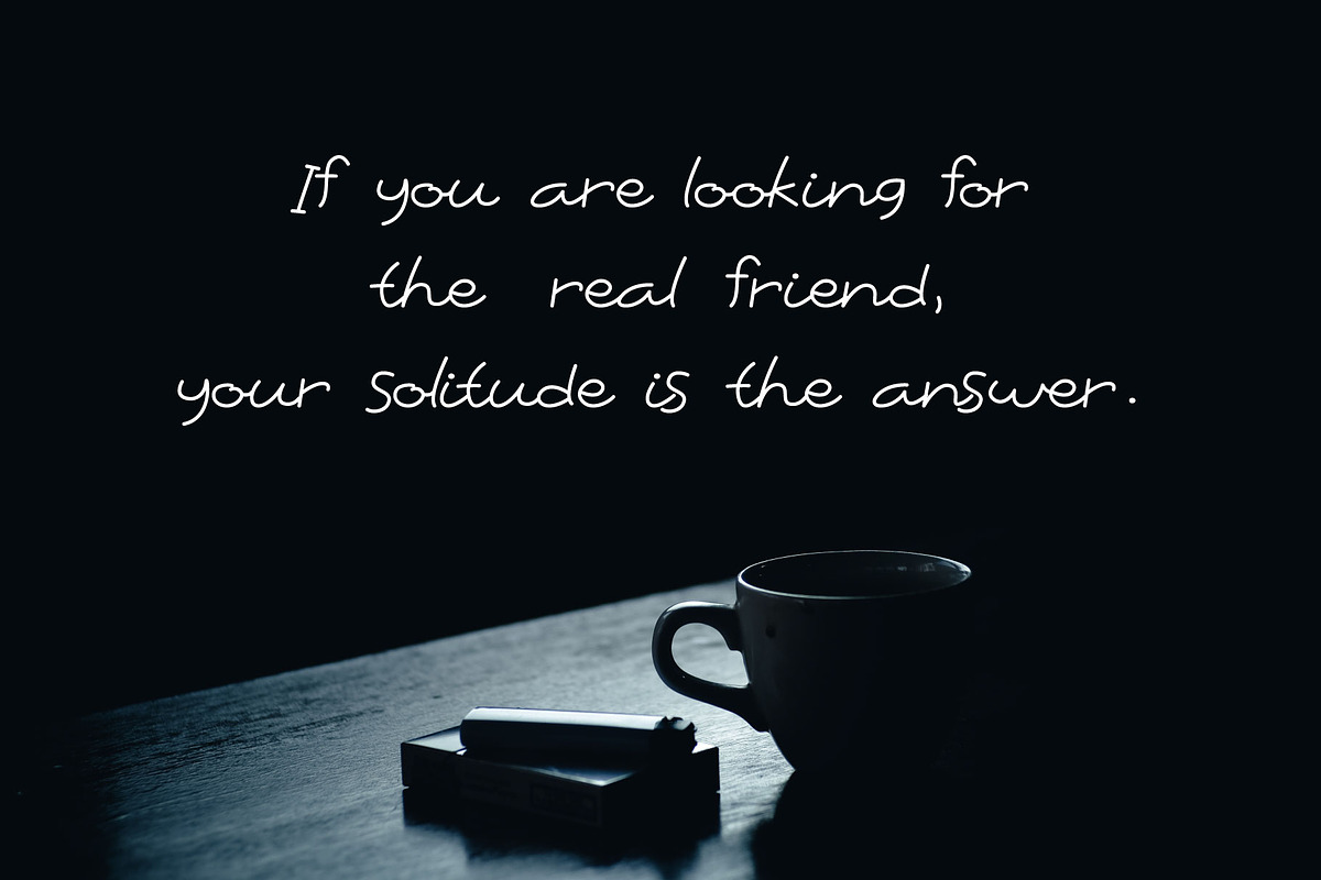 Soulitude - Hand drawn style font preview 5