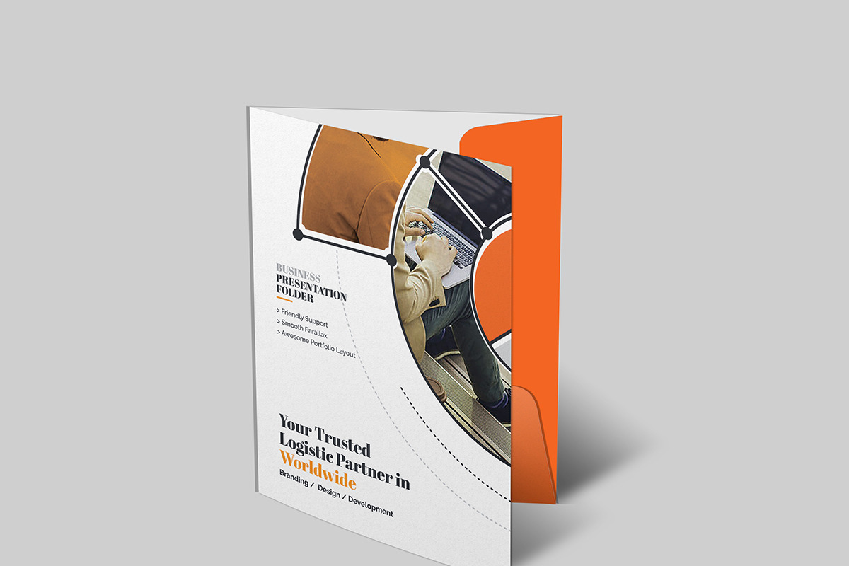 Presentation Folder, a Stationery Template by GenerousArt (Photo 3 of 8)