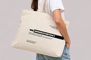Tote Bag Mockup, a Packaging Mockup by We Design Everyday (Thumbnail 6 of 6)