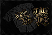 Gematype Blackletter + Ornament font, a Blackletter Font by dansdesign (Thumbnail 7 of 7)