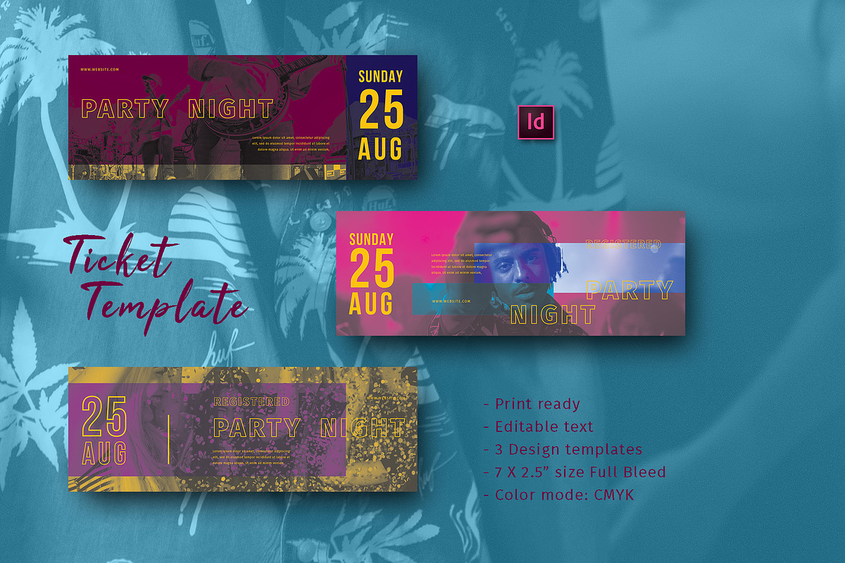 Party Night Flyer Bundle, a Flyer Template by Meknya (Photo 3 of 4)