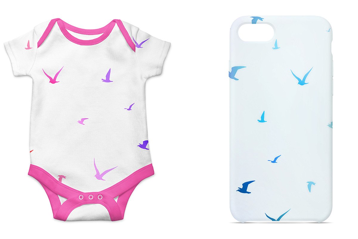 Birds silhouette brushes, a Brush Add-On by RM_design (Photo 3 of 3)
