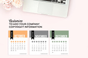 Calendar Cards for Illustrator, a Templates & Theme by Michelle Hickey Design (Thumbnail 2 of 5)