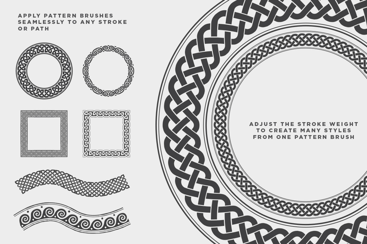 Celtic Patterns Vector Pack, a Graphic by Twinbrush (Photo 6 of 11)