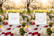 Spring Garden Easter Card Mockup, a Product Mockup by TatiMockup (Thumbnail 2 of 3)