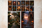 The Court of Emberfall Autumn, a Seasonal Illustration by ThatsDesignArt (Thumbnail 10 of 15)