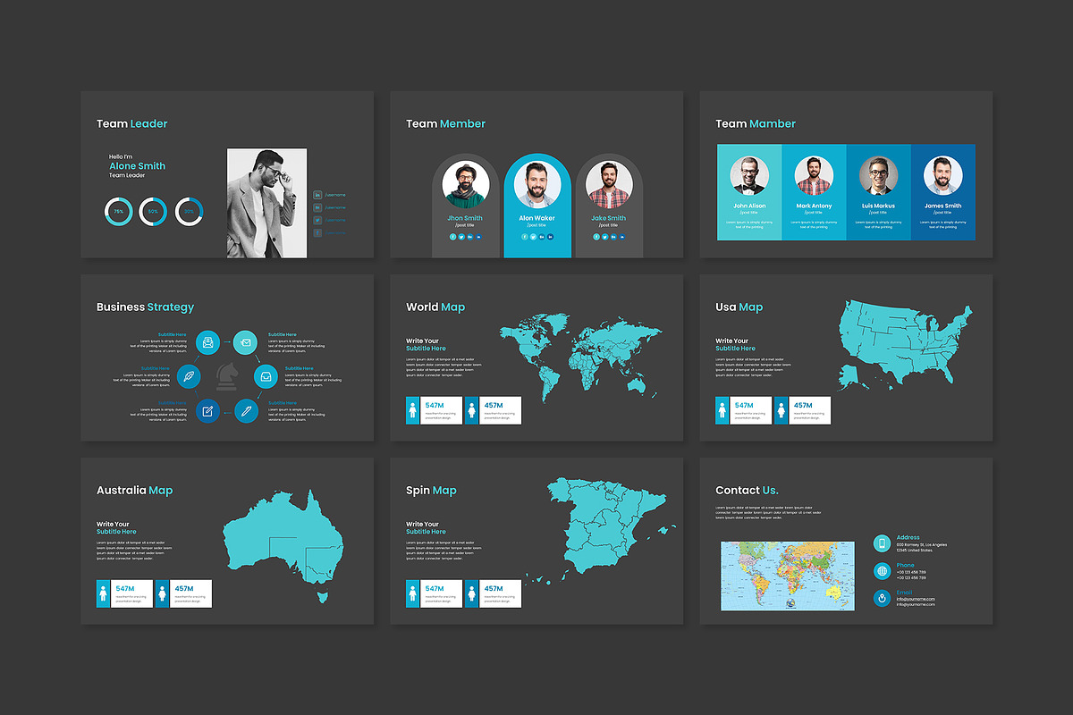 Business Pitch Deck Presentation preview 4