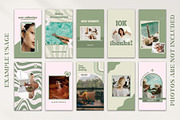 Green Instagram Story Template Canva, a Social Media Template by Boltik Studio (Thumbnail 4 of 8)