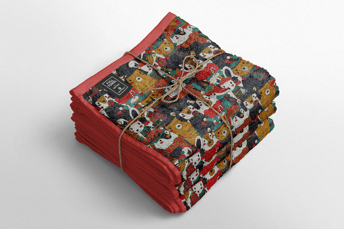 Vector Cute Woodland Animals Pattern, a Pattern Graphic by Chloe's Illustrations (Photo 2 of 5)