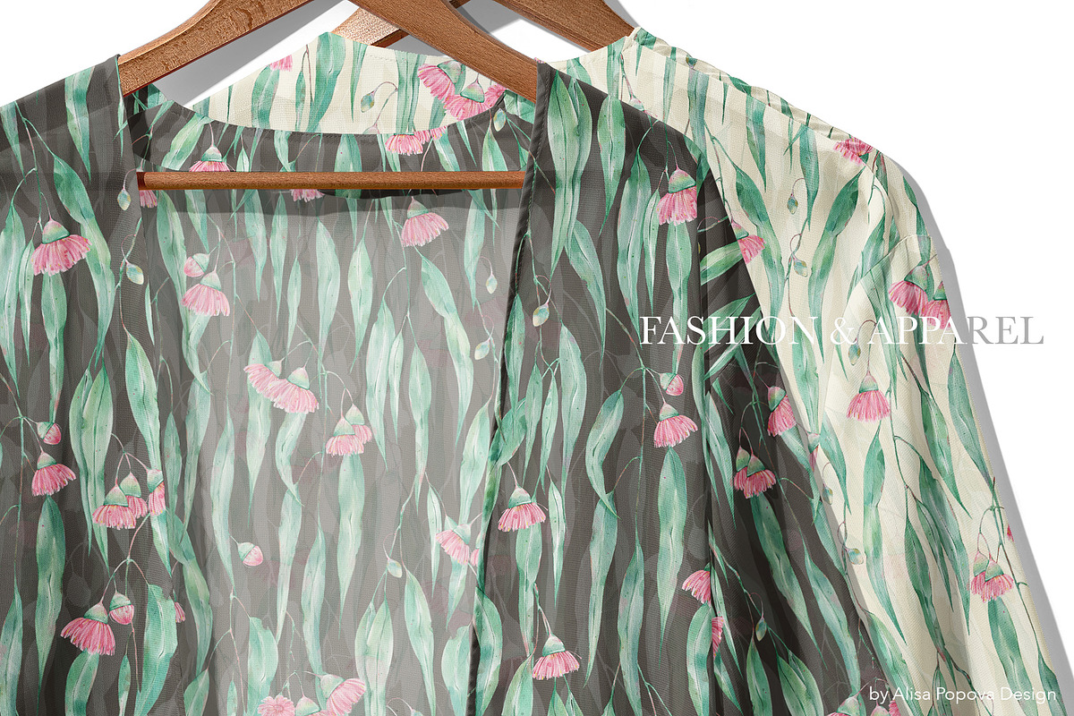 Australian Bloom Seamless Patterns, a Pattern Graphic by Alisa Fimen Design (Photo 4 of 8)