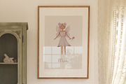 The pink world of baby girl set, an Illustration by nathalieclaire (Thumbnail 4 of 16)