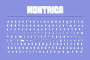 Montrica Display, a Sans Serif Font by Foxtype (Thumbnail 3 of 5)