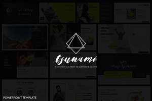 Tsunami Powerpoint Presentation, a Presentation Template by Stock Shape
