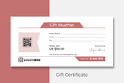 Gift Certificate, a Stationery Template by Rongmistiry (Thumbnail 3 of 4)
