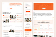 Customer Support Landing Page Figma, an UI Kit Template by peterdraw (Thumbnail 2 of 3)