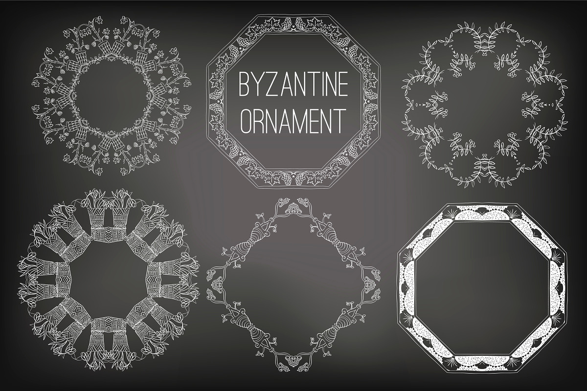 №11 Byzantine Ornament, a Decorative Illustration by Rasveta (Photo 3 of 5)