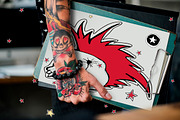 Zombie Sticker Set, a Decorative Illustration by TatianaBannikova (Thumbnail 4 of 5)