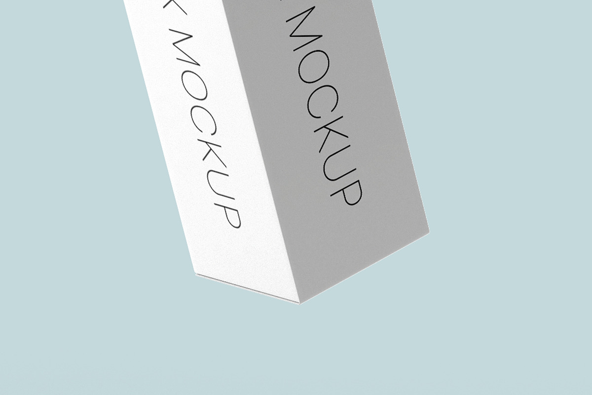 Slim High Rectangle Box Mockups, a Packaging Mockup by Illusiongraphic (Photo 12 of 19)